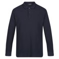 thumbnail image 1 of Regatta - Polo Leaonzo de Manga Larga para Hombre (Marino, Negro), 1 of 3