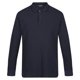 thumbnail image 1 of Regatta - Polo Leaonzo de Manga Larga para Hombre (Marino, Negro), 1 of 3