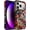 Leopard Print Rose Red Lips Collage, variant on for iPhone 17 Case | Vintage Leopard Print | Slim Drop Protection Design