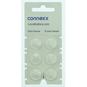 Siemens Connexx  Click Dome 6 mm Closed For RIC Hearing Aids - 6 Domes Each