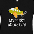thumbnail image 4 of Inktastic My First Plane Trip Airplane Travel Boys or Girls Toddler T-Shirt, 4 of 5