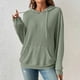 thumbnail image 1 of Abrigo y chaquetas casuales con capucha y manga larga para mujer, abrigo informal con cuello con capucha y bolsillos degradados de verano para mujer, abrigo de manga larga para mujer, 1 of 7