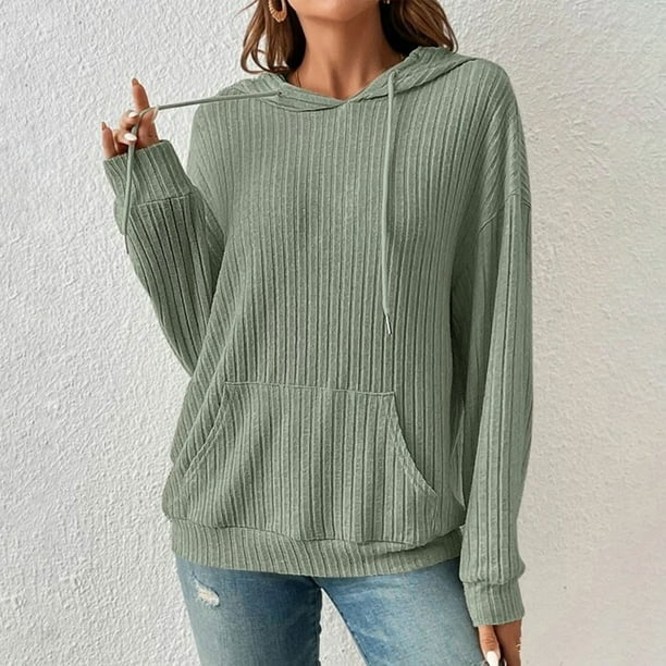 Abrigo y chaquetas casuales con capucha y manga larga para mujer, abrigo informal con cuello con capucha y bolsillos degradados de verano para mujer, abrigo de manga larga para mujer