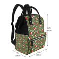 thumbnail image 2 of Fotbe Christmas Hat sock Mochila Maternidad - Lona de Sarga Impermeable, Mochila de Pañales de Gran Capacidad con Múltiples Bolsillos y Correas Ajustables, 2 of 6