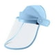 thumbnail image 5 of Protector facial ergonómico reutilizable para mujeres y hombres con protección contra salpicaduras Azul, 5 of 9