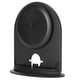 thumbnail image 2 of Soporte de altavoz para montaje en pared, soporte para estante de Audio, colgador Universal para ahorrar espacio, color negro, 2 of 8