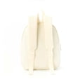 thumbnail image 3 of UJNDER Preschool backpack for girls Corduroy Cute Bear DIY Embroidery Soft Lightweight for School Travel Outdoor Adventures bookbag for boys 01_White,One Size, 3 of 4