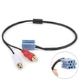 thumbnail image 4 of 8 Pin Mini ISO RCA Cable Adapter for Bla‑Punkt Compact Disc Changer Car Stereo Line, 4 of 7