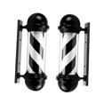 thumbnail image 2 of Luz De Poste De Barbero, Luz De Seal Abierta De Salón Resistente Para Barbería Al Aire Libre, Interior, Negro, Blanco, 2 of 8