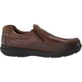thumbnail image 6 of Nunn Bush Men's Cam Slip-On Lightweight Comfortable Casual Loafer, Brown Crazy Horse, 10 M, 6 of 7