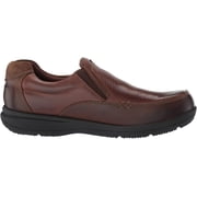 Nunn Bush Mens Cam Slip-On Lightweight Comfortable Casual Loafer, Brown Crazy Horse, 10 M