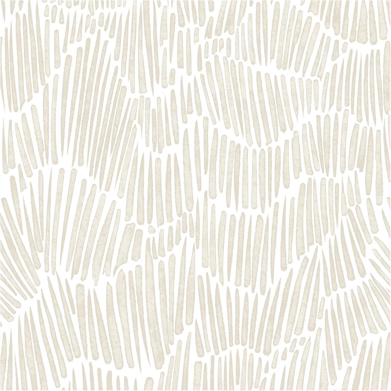 Beige Wallpaper 17.3"×393" Modern Striped Wallpapers Peel and Stick Wallpaper Vinyl Removable Self Adhesive Wallpaper for Bedroom Waterproof Wall Paper White and Gold Contact Paper