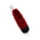 thumbnail image 5 of Llavero con cola de peluche, colgante para coche, juguete portátil Rojo oscuro, 5 of 9