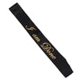 thumbnail image 4 of FRCOLOR 1Set Graduation Accessories Black Single Layer Satin For College Graduates Party Supplies, 4 of 8