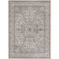 thumbnail image 5 of Concord Global 28335 5 ft. 3 in. x 7 ft. 3 in. Kashan Heriz - Anthracite, 5 of 5