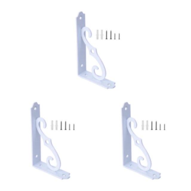 Kenally Soporte triangular estable y resistente en forma de L para estante de almacenamiento Moldura integrada en forma de L Estante de carga Type1 NO1