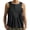 Black, variant on Womens Peplum Babydoll Tank Tops Summer Sleeveless Loose T Shirts Casual Shirred Flowy Tops