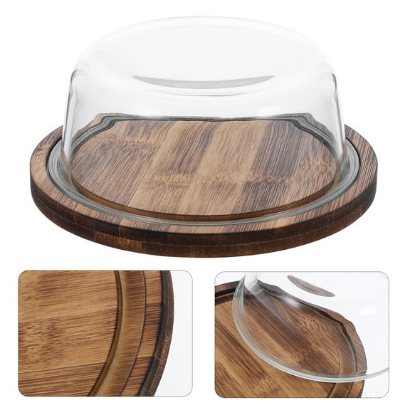 OFFIGAM Funny Butter Dish with Lid Glass for Kitchen Assorted Color Convenient Storage Versatile Use 6x4.5x3.5 inches