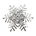 thumbnail image 2 of Food Sealer,3D Snowflakes Hanging Decoration Ornaments Indoor Holiday Decorations 6Pcs Snowflake Napkin Rings Table Buckle Holder, 2 of 9