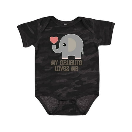 

Inktastic My Abuelita Loves Me Grandchild Gift Baby Boy or Baby Girl Bodysuit