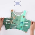 thumbnail image 3 of Camisole Sans Manches pour Enfants, Mélange Doux Coton-polyester, Design Imprimé Dégradé, Col Rond, Tissu Respirant, Tenue Quatre Saisons, 3 of 7