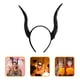 thumbnail image 5 of Diadema con cuernos para disfraz de Halloween, divertida diadema para cosplay para mujer, 5 of 7