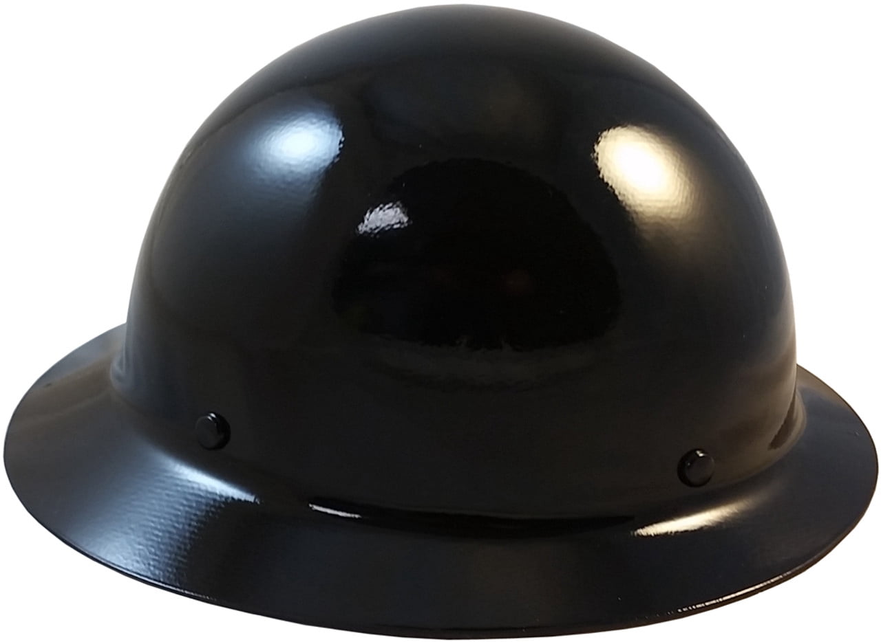 MSA Skullgard Full Brim Hard Hat with STAZ ON Suspension - Black