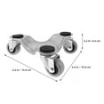 thumbnail image 2 of TABLZONE 2Ud Herramienta Para Mover Muebles Pesada Y Práctica Con Para Uso Doméstico Plateada, 2 of 8