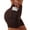 1# Coffee, variant on 4" 5" Inseam Biker Shorts with Pockets Womens Short Leggings High Waisted Athletic Sports Exercise Active Nylon Butt Lifting Tummy Control Compression Activewear Fitness Hot Pink S