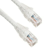 SANOXY Cables and Adapters; 7ft Cat6 550 MHz UTP Ethernet Network Patch Cable with Clear Snagless Boot, White