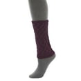 thumbnail image 6 of Natori Natori Entwined Lattice Wool-Blend Boot Toppers - Womens - Female, One Size, Oatmeal, 6 of 6