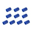 thumbnail image 3 of Paquete de 10 fundas para tacos de billar, protectores de tacos de billar y tapas de goma para tacos. 13 mm azul, 3 of 9