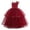 G10-Wine, variant on Rhuody Girls Dresses Paghetti Strap Fluffy Tulle Flower Girl Dress Solid Color Colors Kids Wedding Formal Gown Simple Wear
