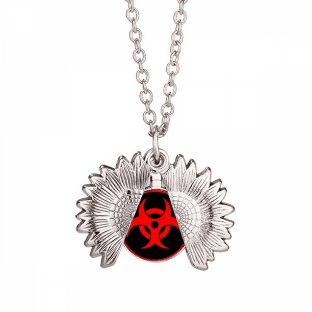 Sideways on sale sunflower necklace