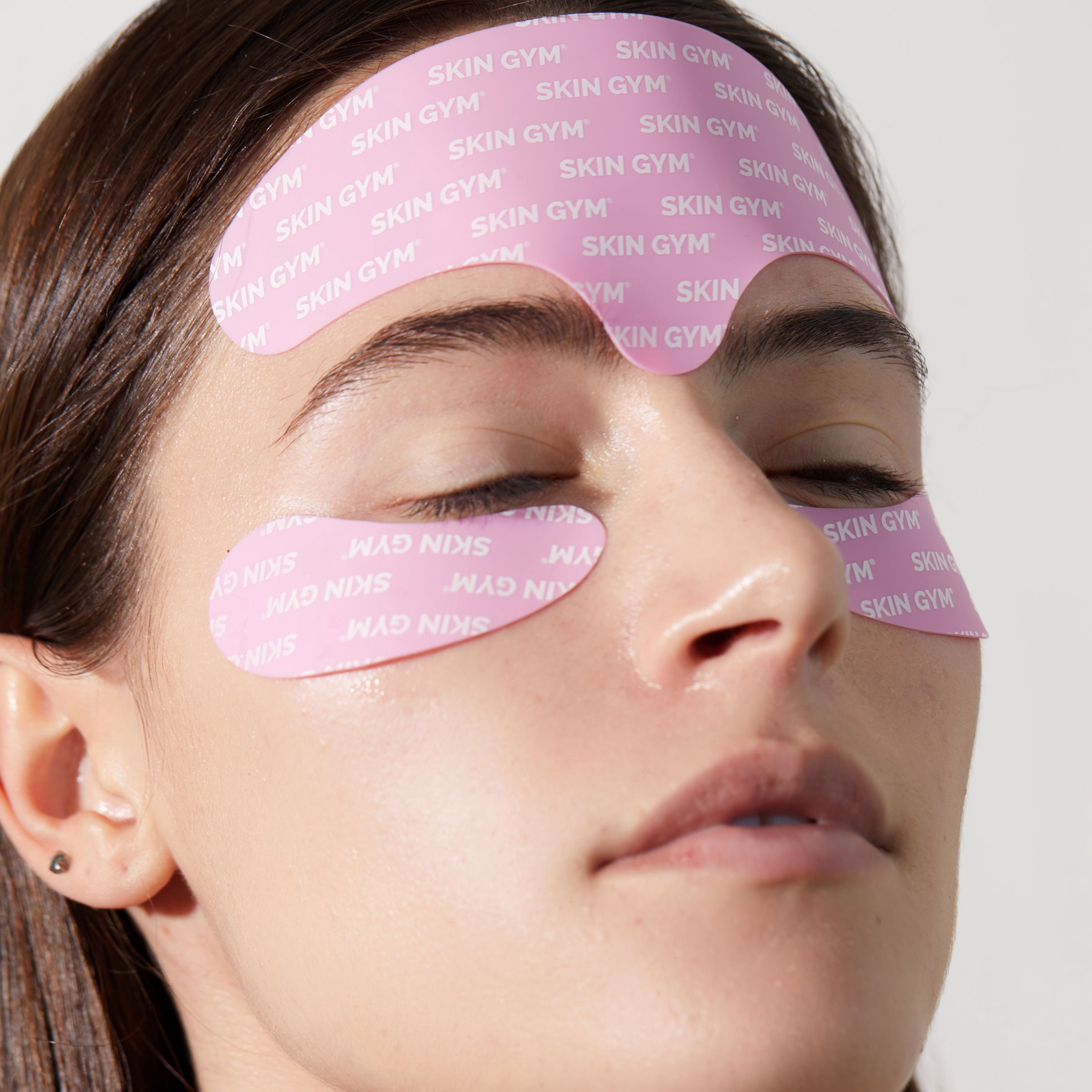 Skin Gym Reusable Face Mask Forehead Wrinkle Patch for All Skin Types, Eco-Friendly 100% Silicone Face Mask