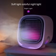 thumbnail image 5 of Mini Air Conditioner, USB Powered, AirCooler, Humidifying Spray, Silent Small Fan, Ideal for Home and Office, 5 of 5