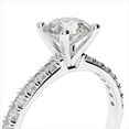 thumbnail image 2 of 2.28 Ct Brilliant Round Cut Diamond Bridal Rings for Women Solid 14K White Gold, 2 of 8