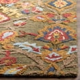 thumbnail image 3 of SAFAVIEH Blossom Lennon Floral Wool Runner Rug, Green/Multi, 2'3" x 14', 3 of 7