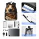 thumbnail image 4 of Easygdp Modern Cute Dog Mochila Casual para Portátil, Mochila para Escuela, Viajes, Negocios, 4 of 6