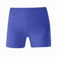 thumbnail image 6 of TAmten Girls Volleyball Shorts Girls Athletic Shorts Kids Dance High Waisted Yoga Short for Bike Gym Volleyball Running(Dark Blue,13-14 Years), 6 of 6