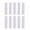 White, variant on NFTIGB 10 PCS Cork Grease Tubes Woodwind Instruments Accessory for Saxophone Clarinet Flute Oboe Bassoon, Multicolor