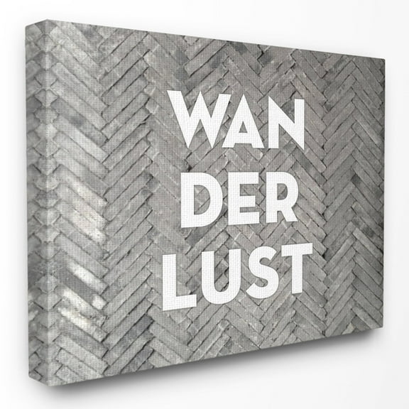 The Stupell Home Decor Collection Wanderlust Patterned Bricks Wall Art