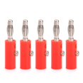 thumbnail image 5 of 4mm Insulated Banana Plugs Connectors Jack New 100Pcs Red + Black, 5 of 5