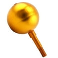 thumbnail image 6 of Gold Anodized Aluminum Flagpole Ball Ornament, 1/2'' Threaded, 3-Inch Flag Decorative Ball Fit, 6 of 8