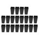 thumbnail image 1 of 20 Pack Deep Reusable Plastic Flower Pots with Drainage Holes for Garden, 1 of 4