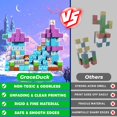 thumbnail image 4 of Bloques magnéticos GraceDuck 150 piezas para construir castillos de hielo de 3 a 10 años, 4 of 6