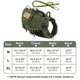 thumbnail image 1 of Tactical Dog Harness Leash Durable Military Dog Harness Vest MOLLE For Large Dogs erman Shepherd Training Harnesses With Pouches ShopWise Round, 1 of 16