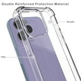 thumbnail image 2 of AquaFlex Hybrid Slim Designed For Apple iPhone 13 Pro 6.1"Case Transparent Clear, 2 of 7