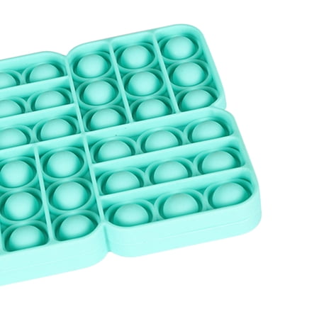 yuyomalo Block Bubble Sensory Toy Funny Autism Needs Antistress (Cyan ...