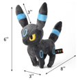thumbnail image 3 of Pour Peluche Brillante Umbeon 8 Pouces Collection All-Star Peluches d'Animaux, 3 of 8
